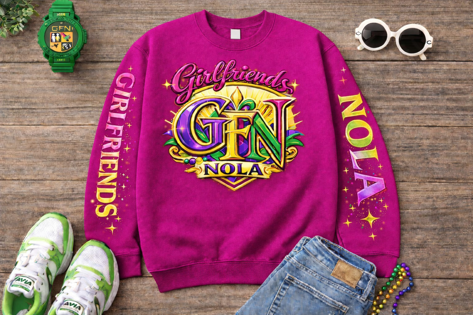 GFN Fuchsia Shirts
