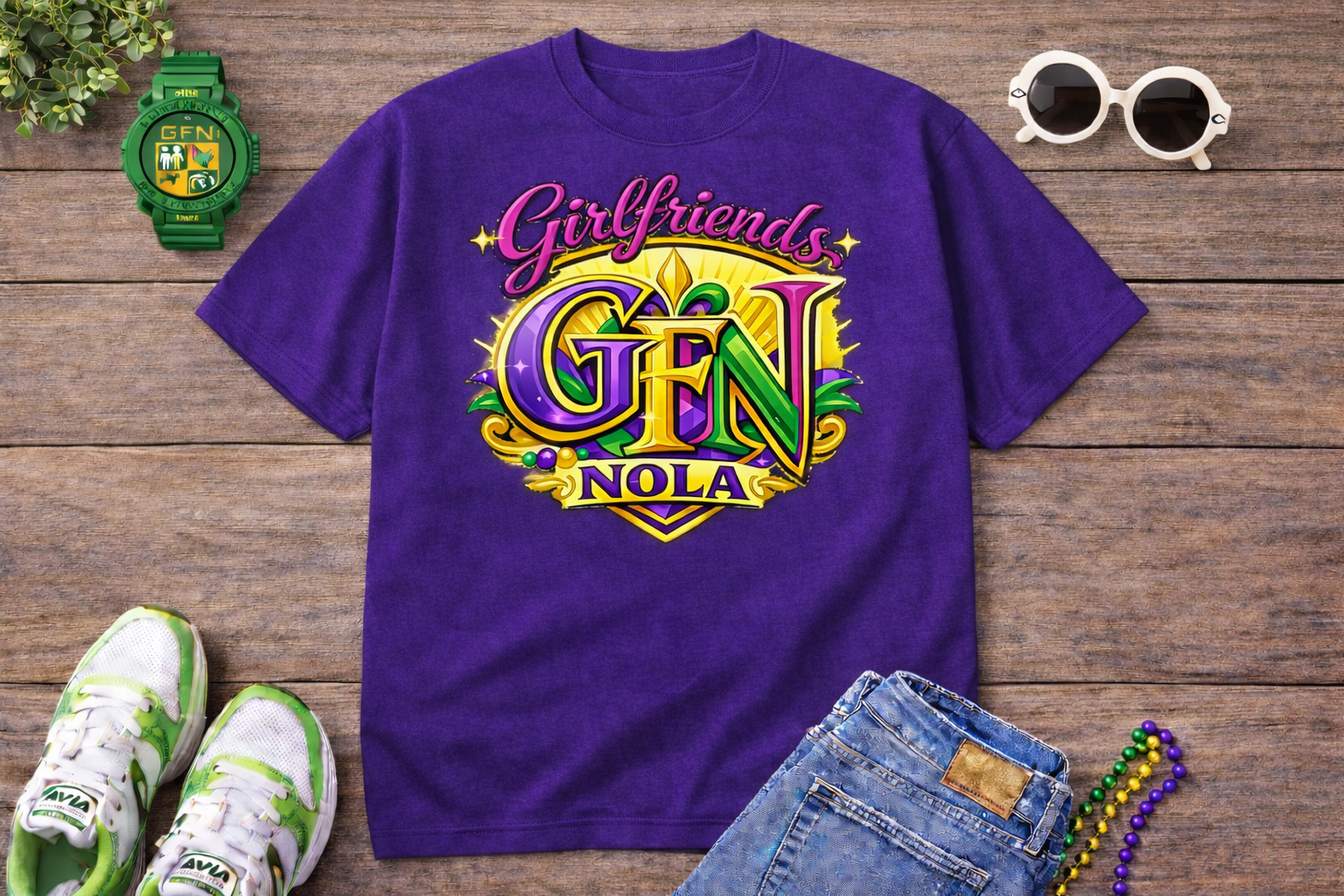GFN Purple Shirts