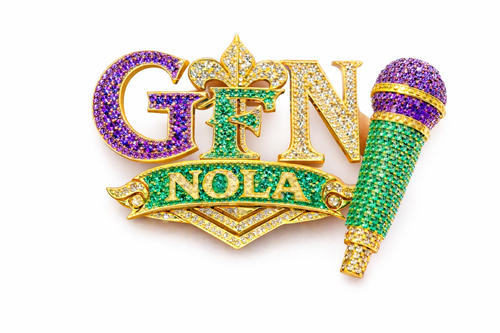 GFN Brooch